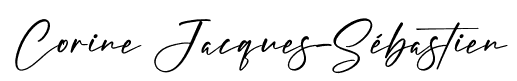 Signature de Corine Jacques-Sébastien